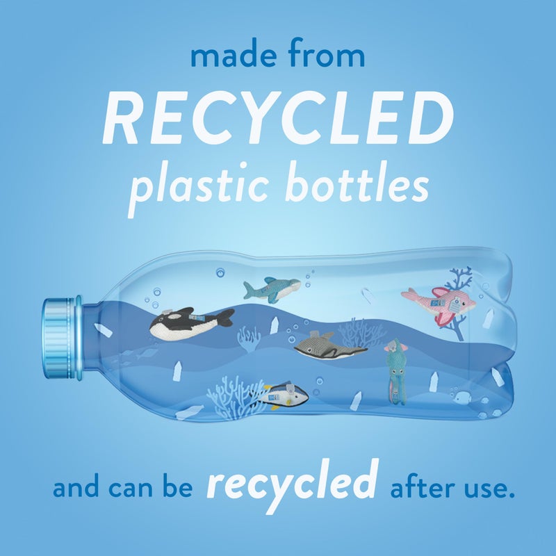 Spunky Pup Clean Earth Recycled Stick | Made in USA | Made from 100% Recycled Water Bottles, Gray - Image 2